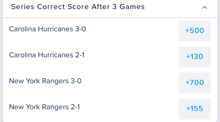 Odds via FanDuel Sportsbook
